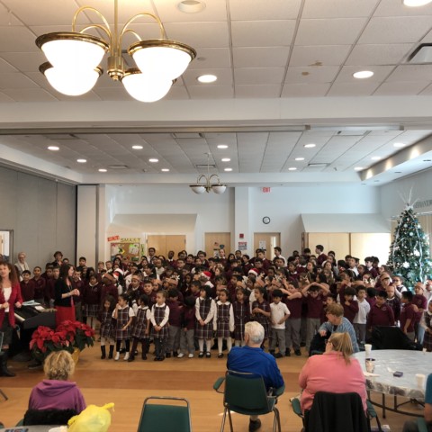 St. Peter's School K-8 spreading holiday cheer