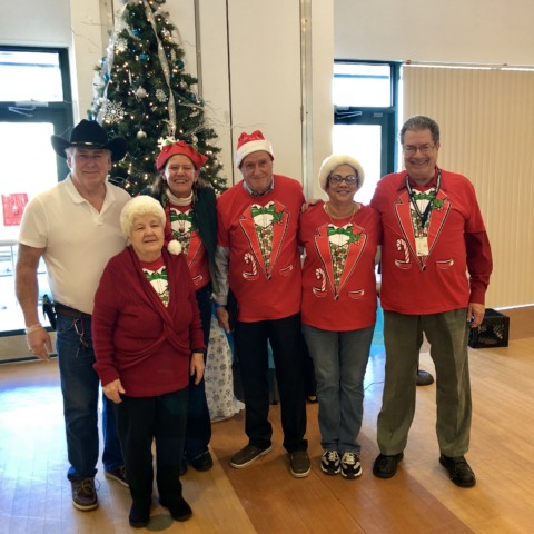 Holiday Party! Festive Shirts!