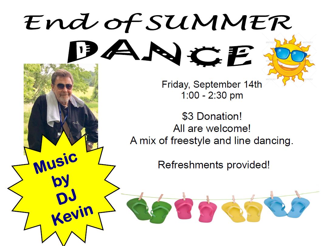 End of Summer Dance Danbury Senior Resources