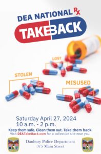 National Drug Takeback Day Event @ Danbury Police Department | Danbury | Connecticut | United States