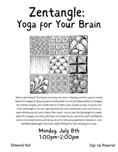 Zentangle: Yoga for Your Brain @ Elmwood Hall - Danbury Senior Center | Danbury | Connecticut | United States