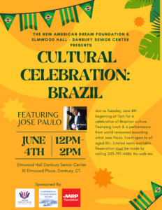 Cultural Celebration: Brazil @ Elmwood Hall - Danbury Senior Center | Danbury | Connecticut | United States